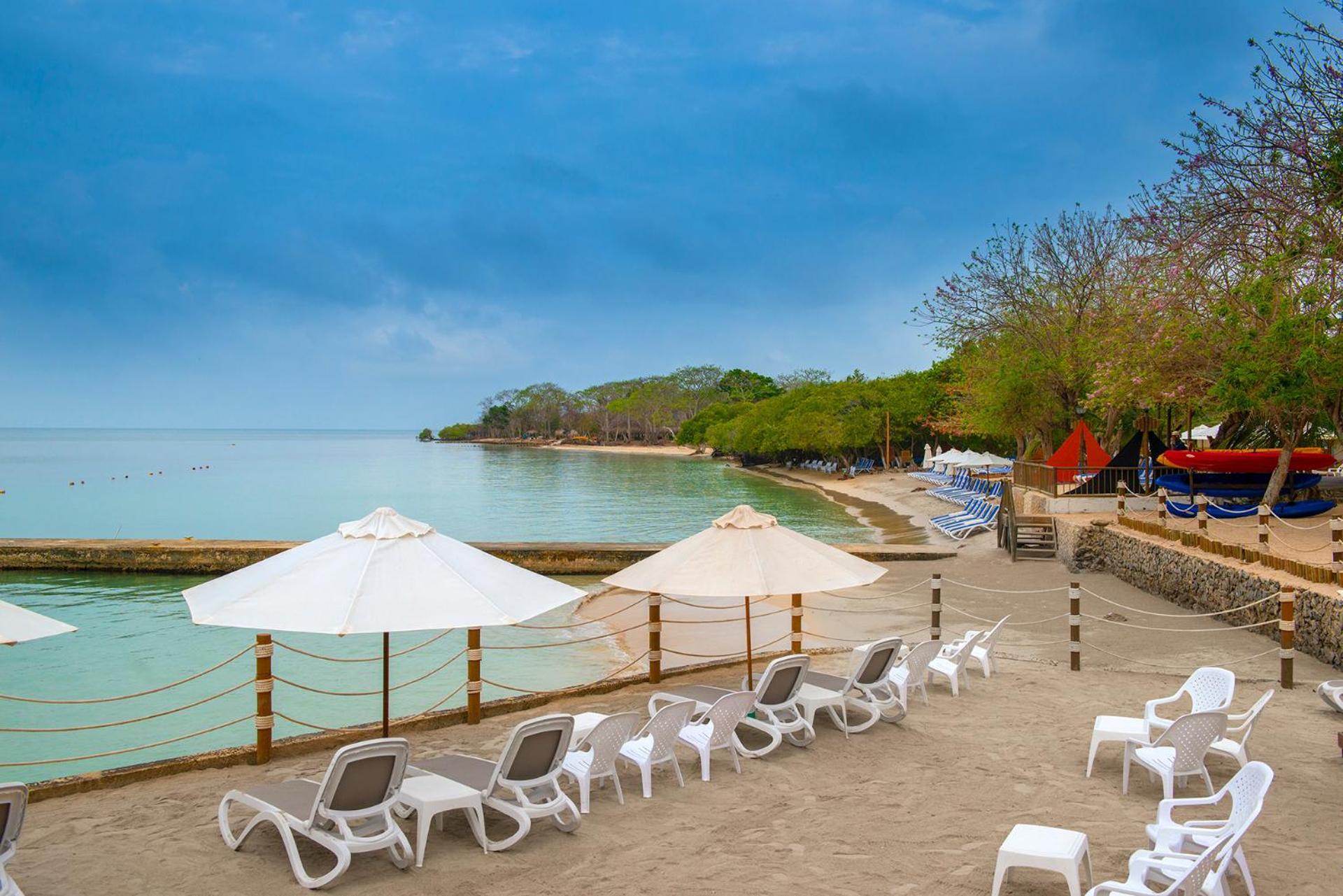 Hotel Isla Del Encanto Isla Barú エクステリア 写真
